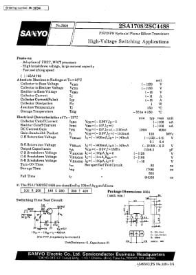 2SA1708 TO-92MOD