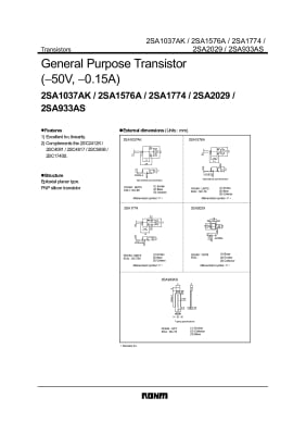 2SA933 TO-92