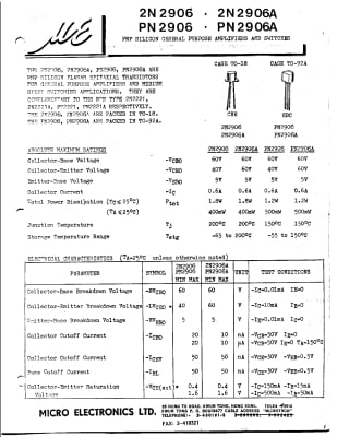 2N2906A TO-18