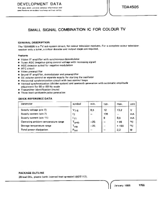 TDA4505E DIP-28