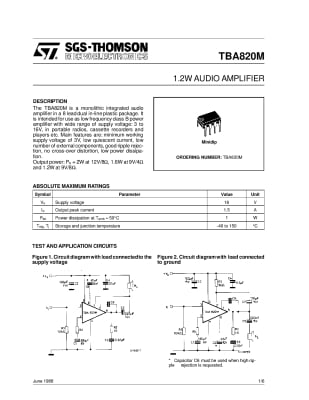 TBA820 DIP-14