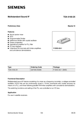 TDA6160-2X  SOIC-28