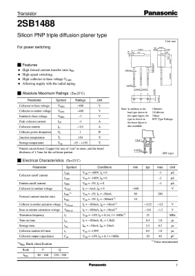 2SB1488 TO-92L