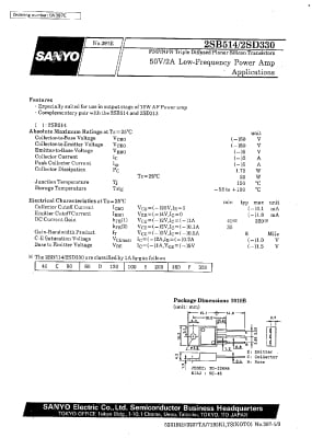 2SB514 TO-220