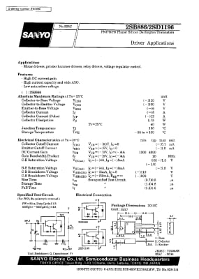 2SB886 TO-220