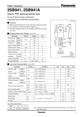 2SB941 TO-220F