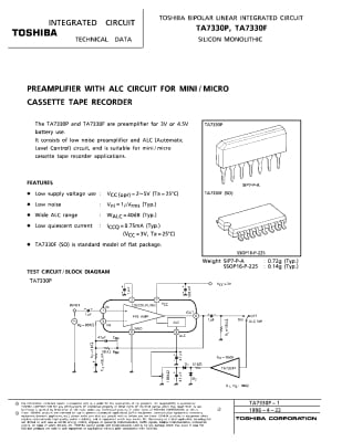 TA7330P SIP-7