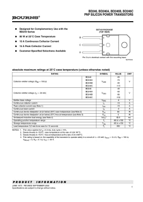 BD246C TO-3P