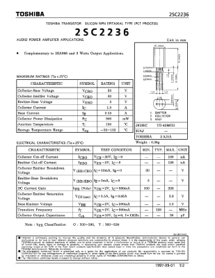 2SC2236 TO-92