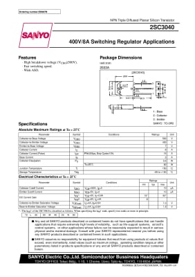 2SC3040 TO-3P