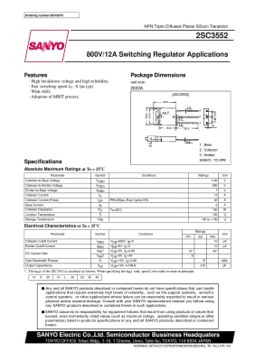 2SC3552 TO-3P