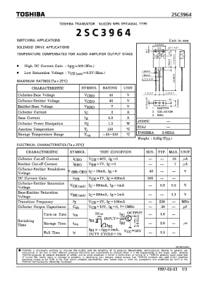 2SC3964 SOT-82