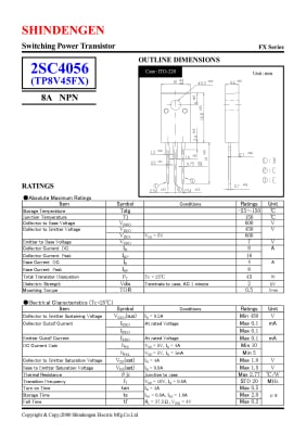 2SC4056 TO-220F