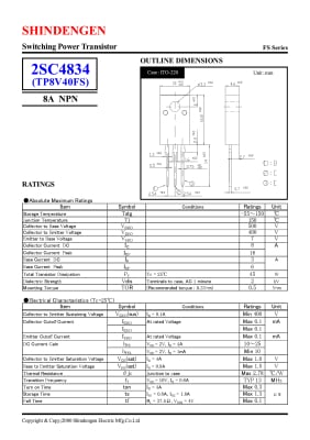 2SC4834N TO-220F