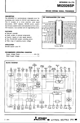 M52026SP DIP-32