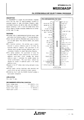 M52038SP DIP-52