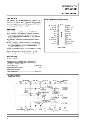 M52342SP DIP-20