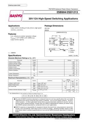 2SD1213 TO-218