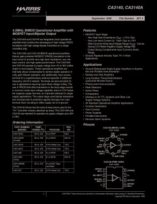 CA3140E  DIP-8