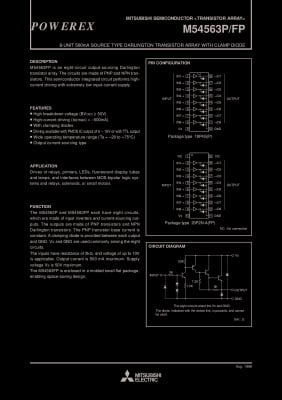 M54563P DIP-18