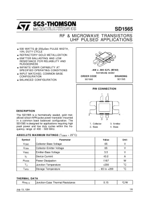 2SD1565 TO-220