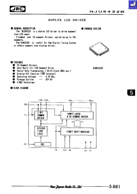 NJU6432BF