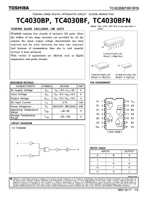 TC4030BP DIP-14