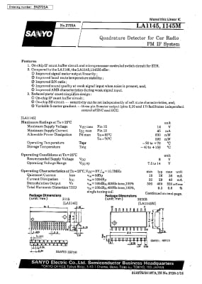 LA1145 SIP-