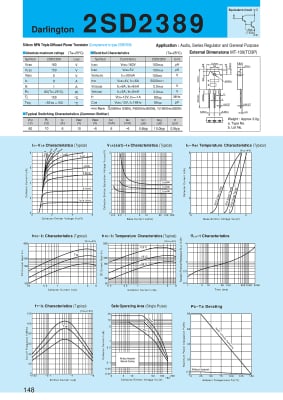 2SD2389Y TO-3P Original