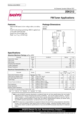 2SK212 TO-92