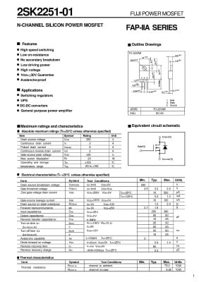 2SK2251 TO-220