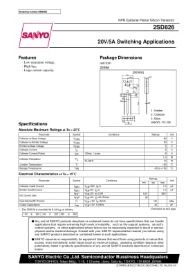 2SD826 TO-126