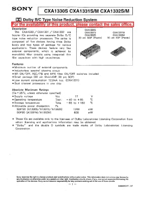 CXA1332M SOIC-30