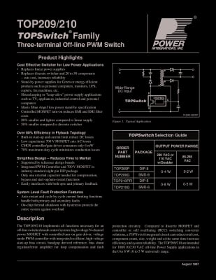 TOP209PFI  DIP-8