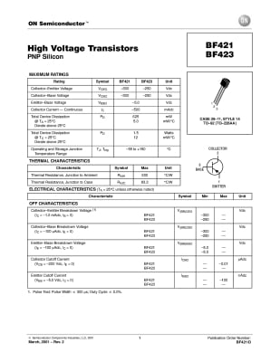 BF423 TO-92