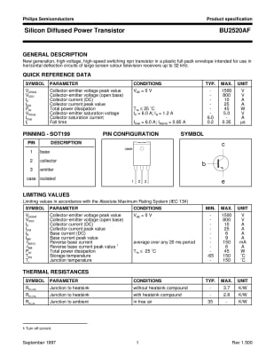 BU2520AX TO-3PF