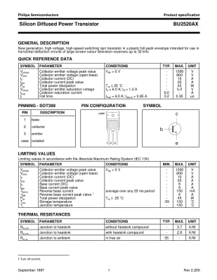 BU2520AX TO-3PF