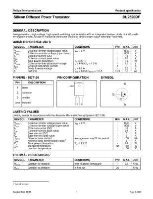 BU2520DF TO-3PF