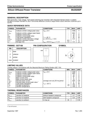 BU2525DF TO-3PF