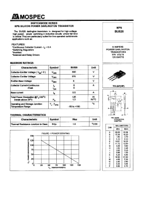 BU826AF TO-3PF