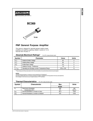 BC369 TO-92