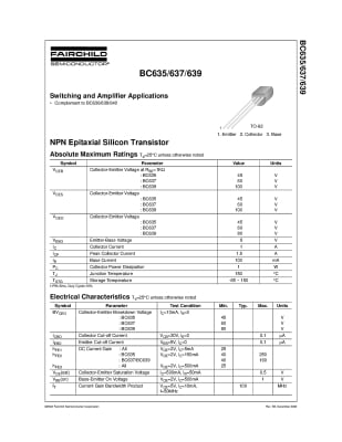 BC639 TO-92