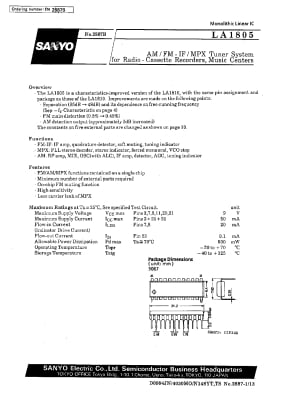 LA1805 DIP-24