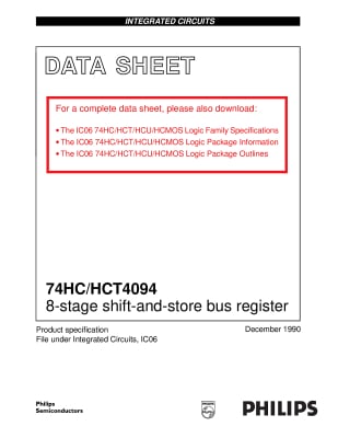 SN74HCT4094N DIP-16