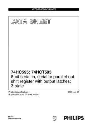 SN74HC595N DIP-16