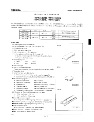 TMP47C634AN-R585