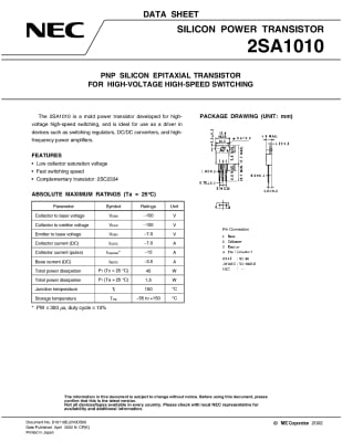 2SA1010 TO-220