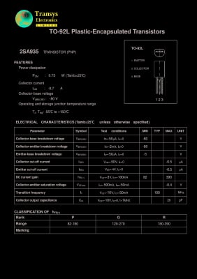 2SA935 TO-92