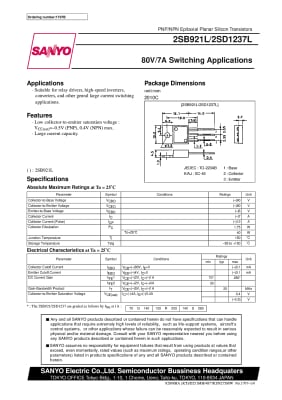 2SB921 TO-220