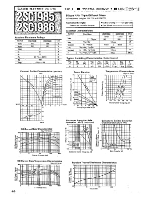 2SC1985 TO-220